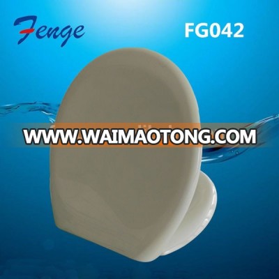 Sanitary Ware Bathroom PP Thick Smart Round Slim Design Plastic Toilet Seat