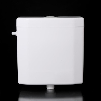 Bathroom side inlet filling valve square shape plastic toilet flush water tank