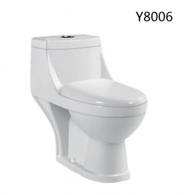 factory supply siphon mexico pedestal toilet pan Mexico Siphonic S-trap 300mm one piece toilet