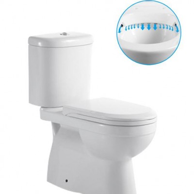 Cheap prices white color saudi ceramic sanitary ware toilet from china