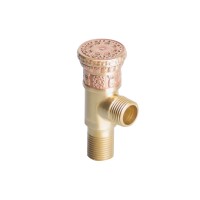 1/2" Quick Open Sanitary Fittings Valve Brass Check Seat Angle Valve